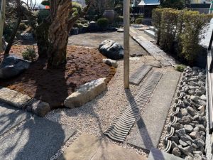 K様邸　庭園改修工事・富士